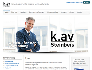 Website steinbeis-kav.de